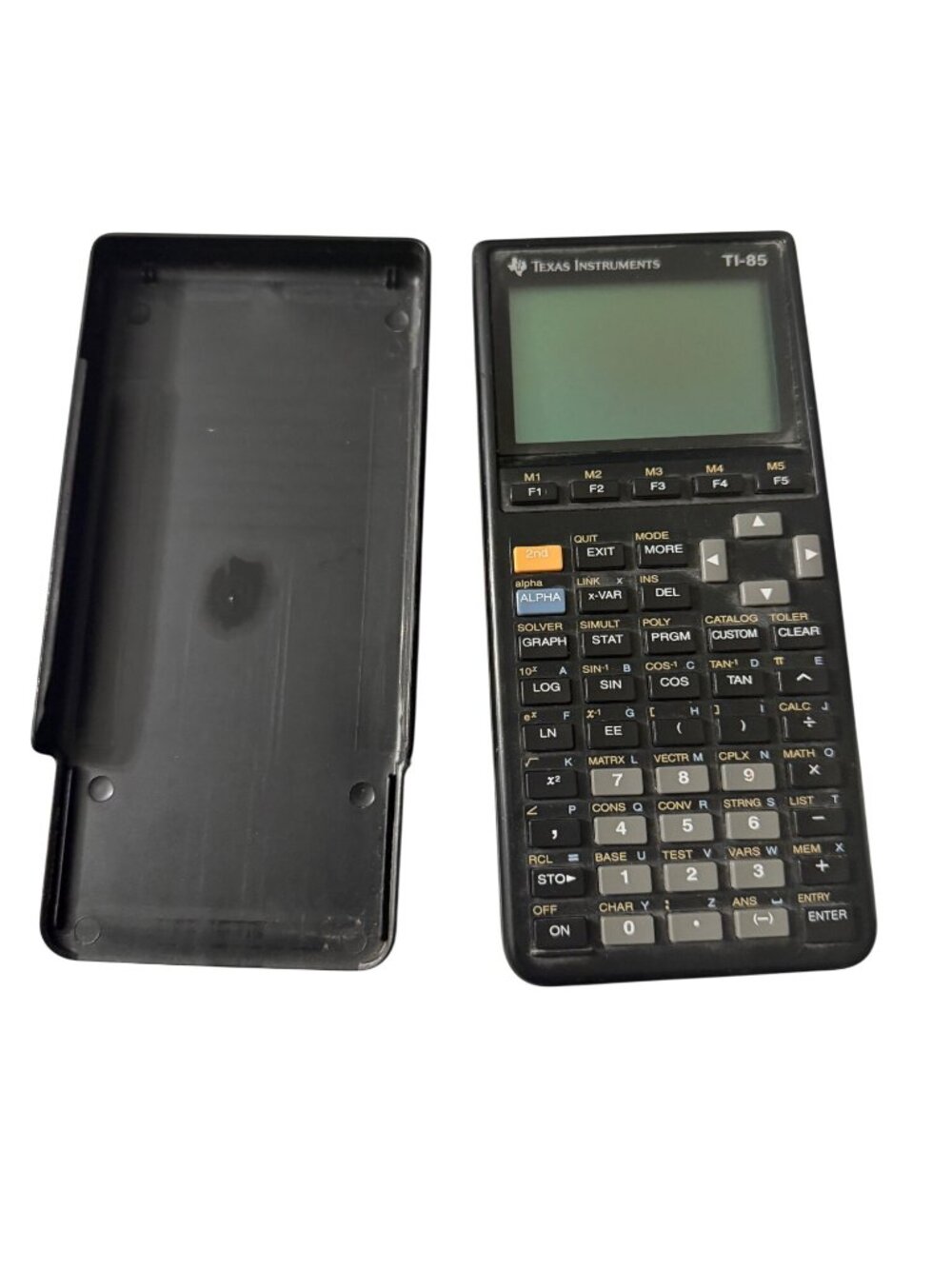 Texas Instruments TI-85 Graphing Calculator Tested With Slide Cover